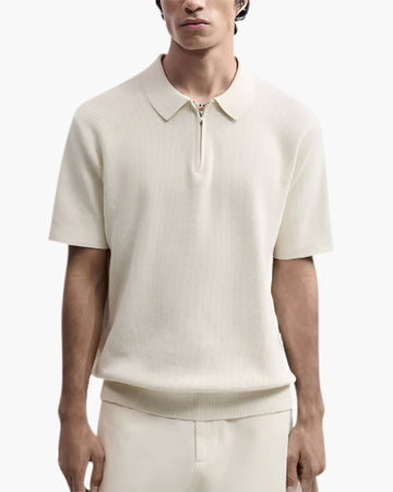 Hampton Zip Up Polo