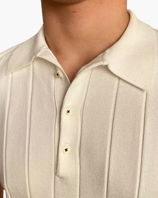 Capri Ribbed Cotton Polo