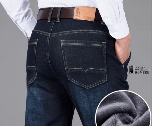 Men's Wool Lined Jeans