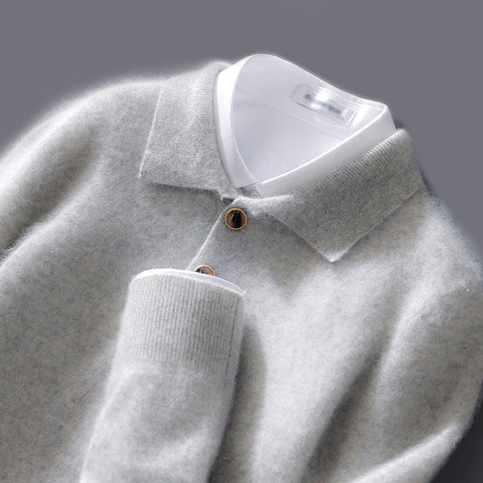 Oxford Polo Sweater